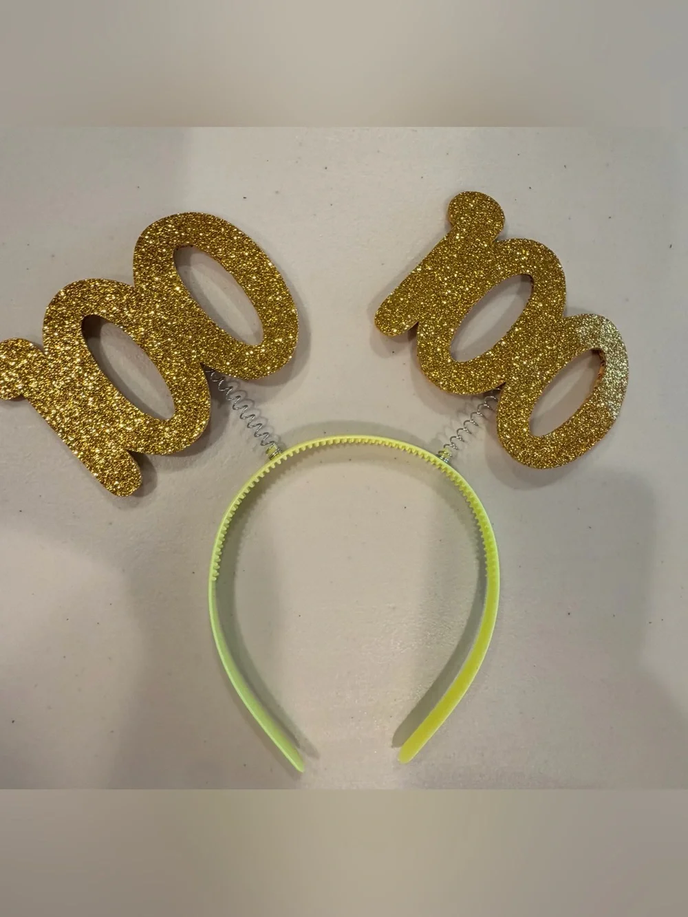 Umibow | 100th glittery headband, boppers